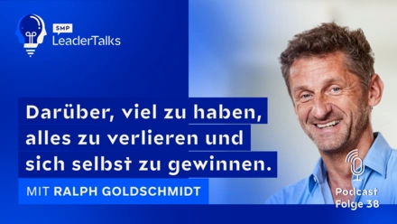 LeaderTalks episode with Ralph Goldschmidt. They talk about having a lot, losing everything and gaining yourself.