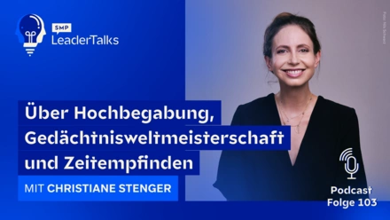 Georgiy Michailov trifft Christiane Stenger. Gerspochen wird über  Hochbegabung, Gedächtnisweltmeisterschaft und Zeitempfinden.