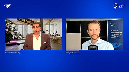 LeaderTalks Folge mit Sven Gábor Jánszky. Das Thema: Erfolg der Zukunft. Gefährdet Saturiertheit unsere Innovationskraft.