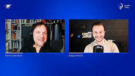 LeaderTalks Folge mit Prof. Dr. Volker Busch. Das Thema: mit Hirn zum Erfolg.