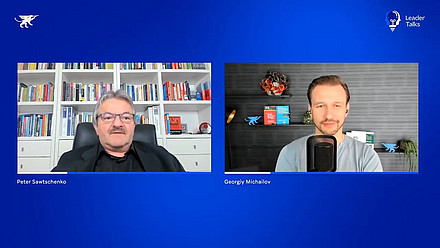 LeaderTalks Folge mit Peter Sawtschenko. Das Thema: Positionierung als Königsdisziplin.