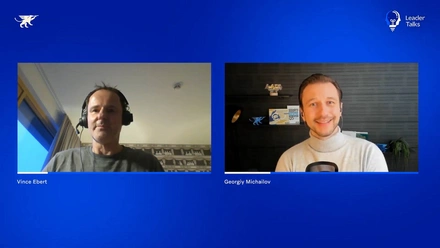 LeaderTalks episode with Vince Ebert. The topic: between climate panic, paralysis of fear and a positive future.