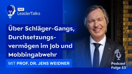LeaderTalks episode with Prof. Dr. Jens Weidner. They talk about gangs of thugs, aggression in the wild and an open and closed culture of error.