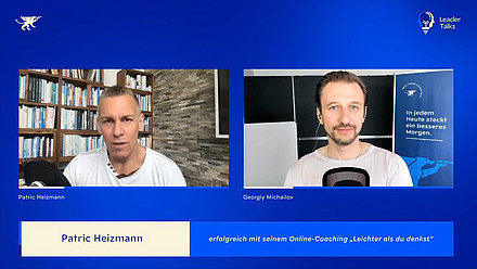 LeaderTalks Folge mit Patric Heizmann. Das Thema: Fit. Fitter.Führen. Warum nur ein gesunder Lebensstil Höchstleistung ermöglicht.